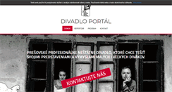 Desktop Screenshot of divadloportal.sk